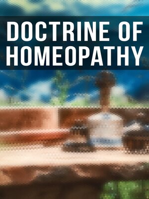 cover image of Doctrine of Homeopathy